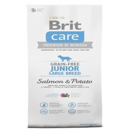 Brit Care Grain-Free Junior LB Salmon & Potato 12kg