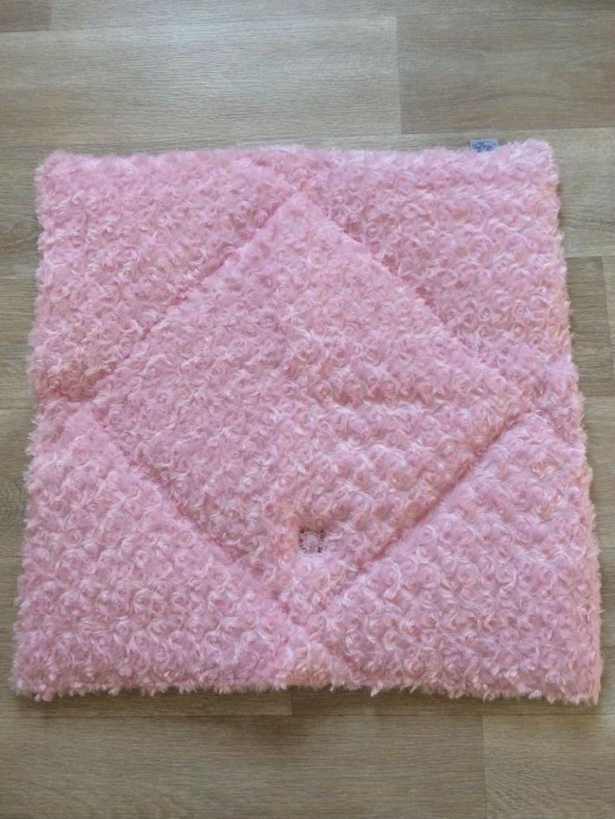Rajen Plush Blanket Pink Spiral (Large)