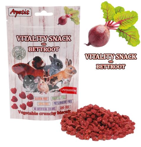 Apetit - Vitality Snack s červenou řepou 80g