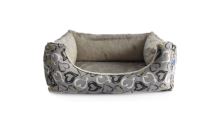 Rajen dog bed lined with plush 64x40cm, theme P-15/K-08