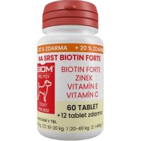Giom on coat of Biotin 60 tablets
