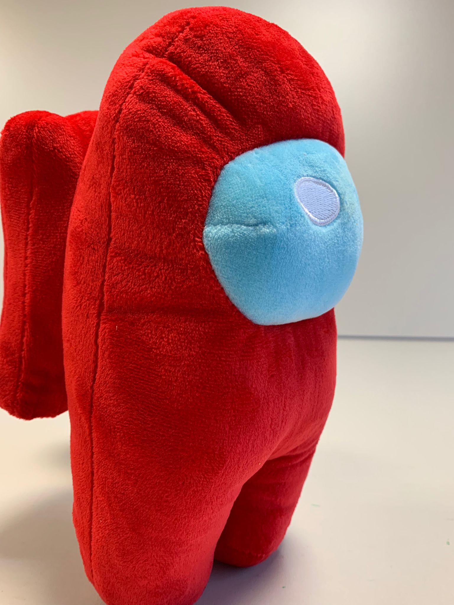 Plush character from the game Among Us, small, red