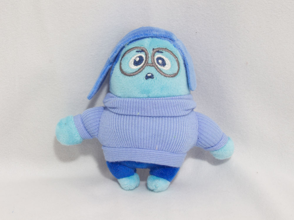 Plush mini Sadness from the movie In the Head