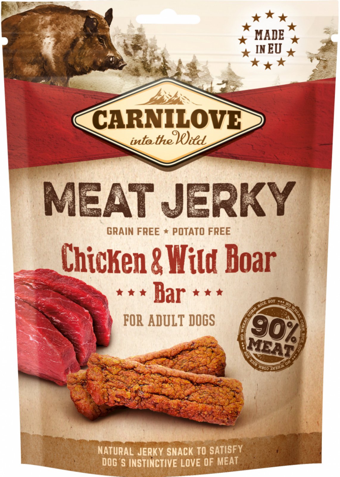 Carnilove Wild Boar & Chicken Bar 100g