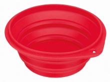 Trixie travel folding bowl made of thick-walled silicone 0.5 l / 14.5 cm