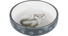 Trixie keramická miska pro kočky s krátkým nosem 0,3 l/15cm