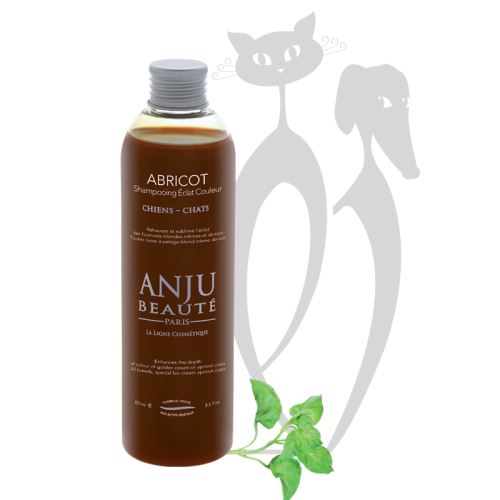 Anju Beauté Abricot šampon na světlé a krémové odstíny srsti 50ml