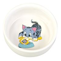 Ceramic bowl with picture
