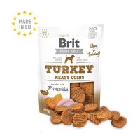 Brit Jerky Turkey Meaty Coins 80g