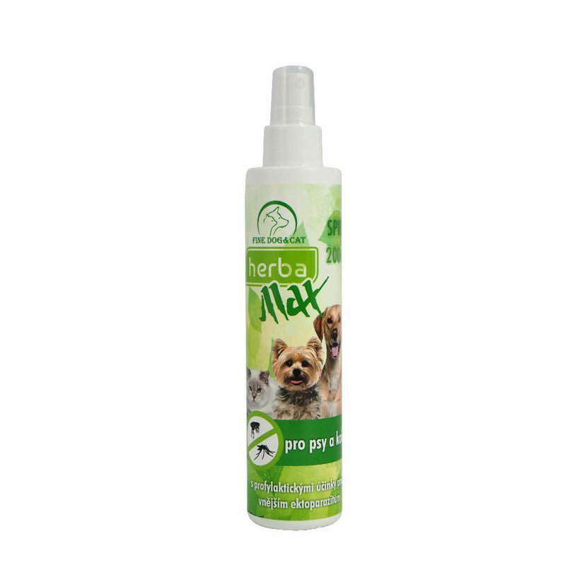 Herba Max antiparasitic spray 200ml (for dogs and cats)