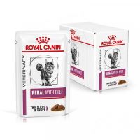 Royal Canin Veterinary Diet Cat Renal Beef 12x85g