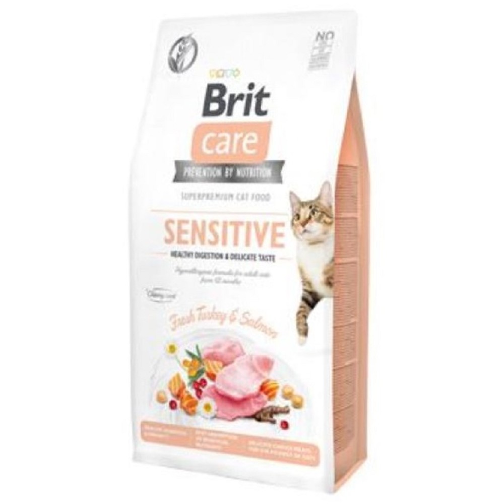 Brit Care cat Sensitive Healthy Digestion, Grain-Free 7kg