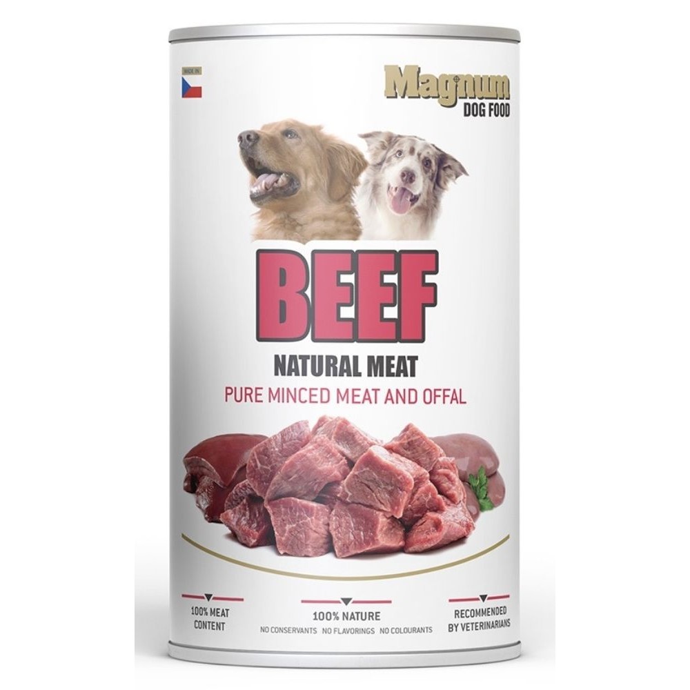 Magnum Natural Beef meat dog 1200g
