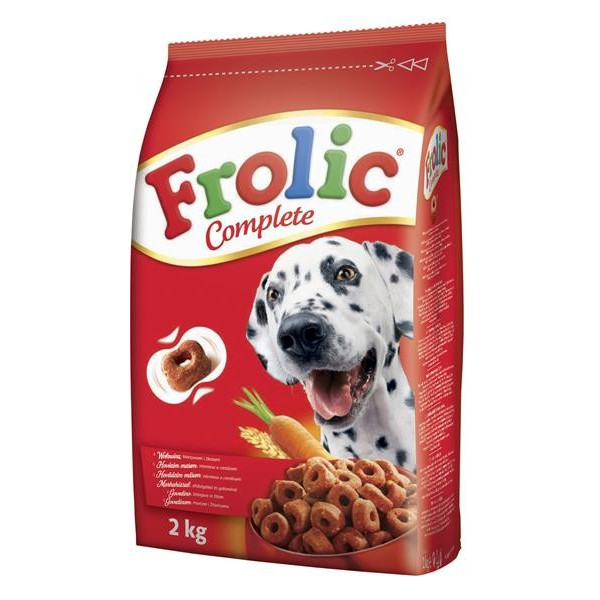 Frolic granules with beef, vegetables and 2kg cereals