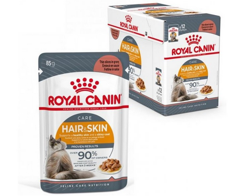 Royal Canin Hair & Skin in sauce 12x85g