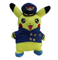 Plyšový Pikachu v policejním