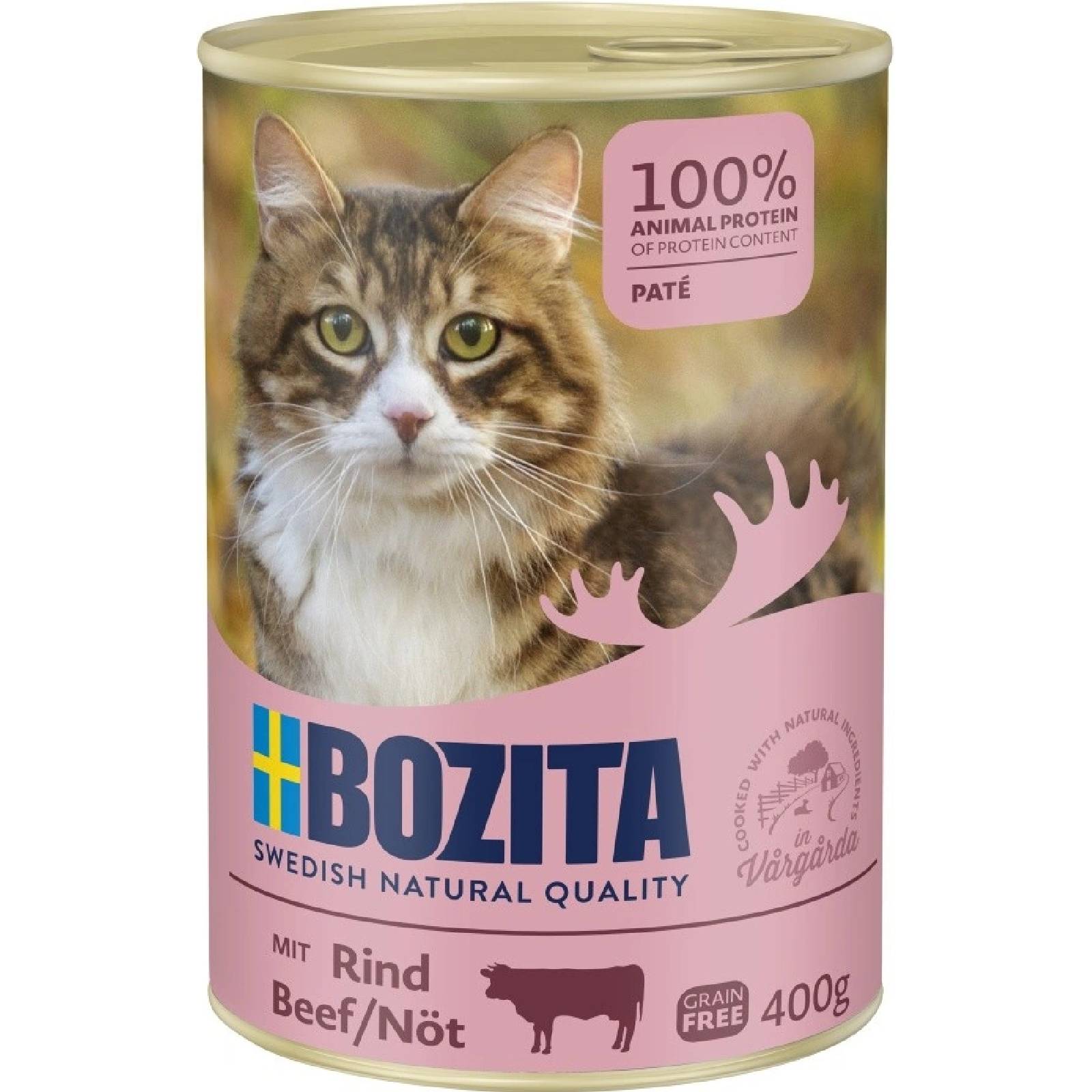 Bozita Cat hovězí paté 400g