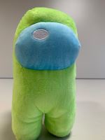 Plush character from the game Among Us, big, green