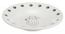 Trixie Keramická miska - talířek pro krátkonosé kočky 0,2l 15cm