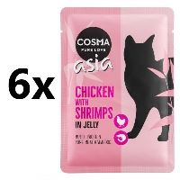 Cosma Asia tuna &amp; chicken 6x100g
