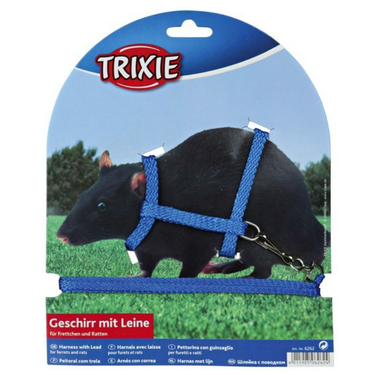 Trixie harness for rat