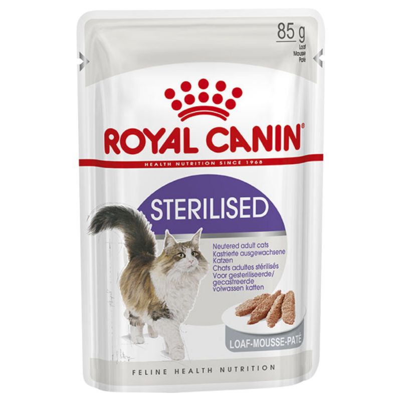 Royal Canin Sterilised paštika kapsička 12x85g