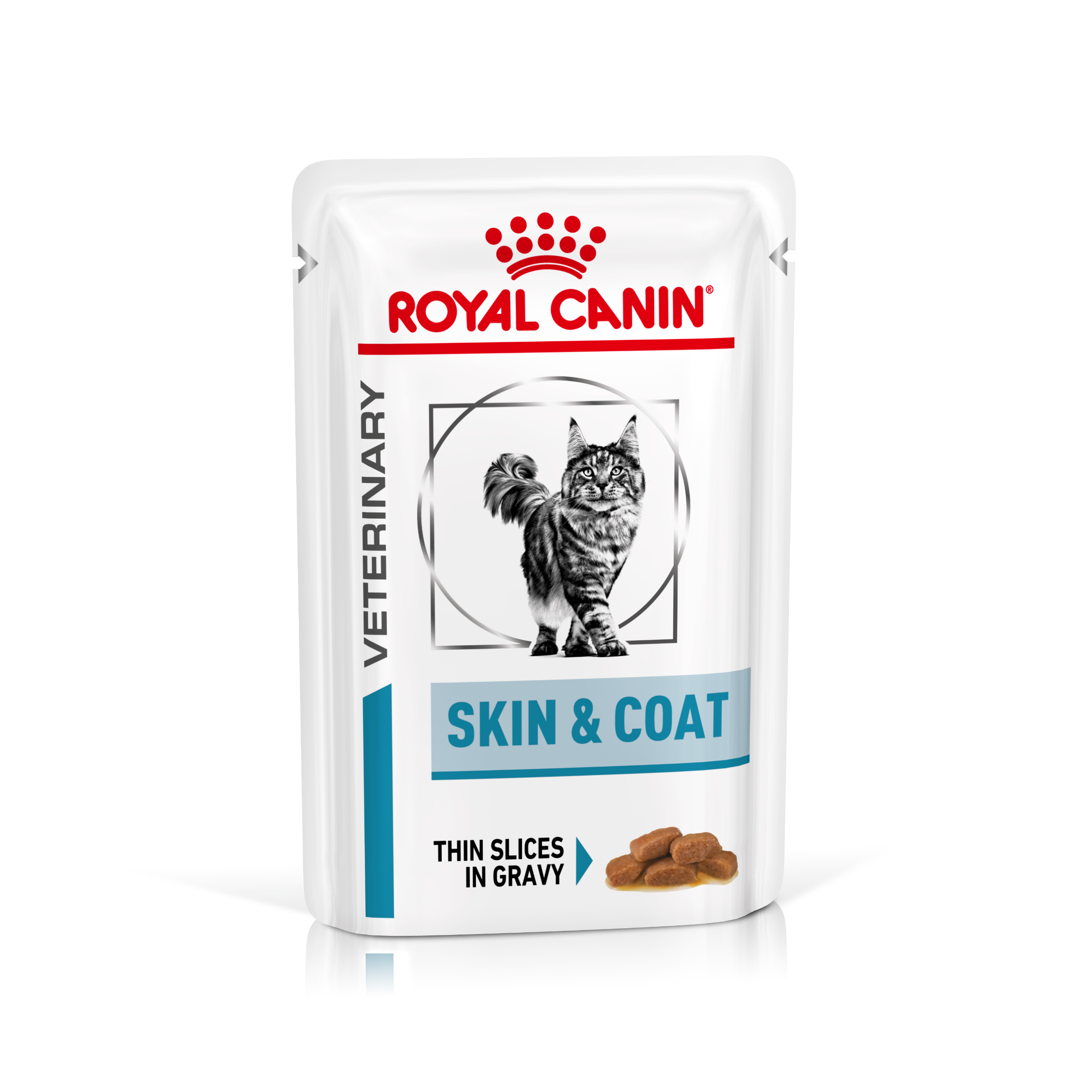 Royal Canin Veterinary Health Nutrition Cat Skin Coat Pouch 12x85g