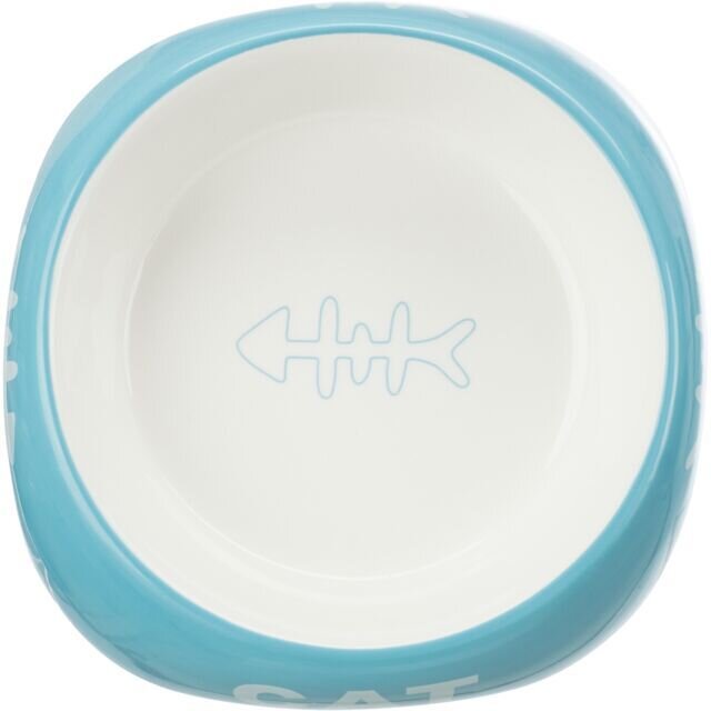 Keramická miska 200ml/13cm - CAT + rybí kostra (4)