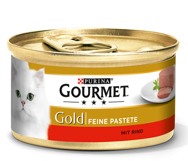 Paste Gourmet Gold with beef 85g