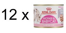 Royal Canin Mother &amp; BabyCat Ultra Soft Mousse 12x195g