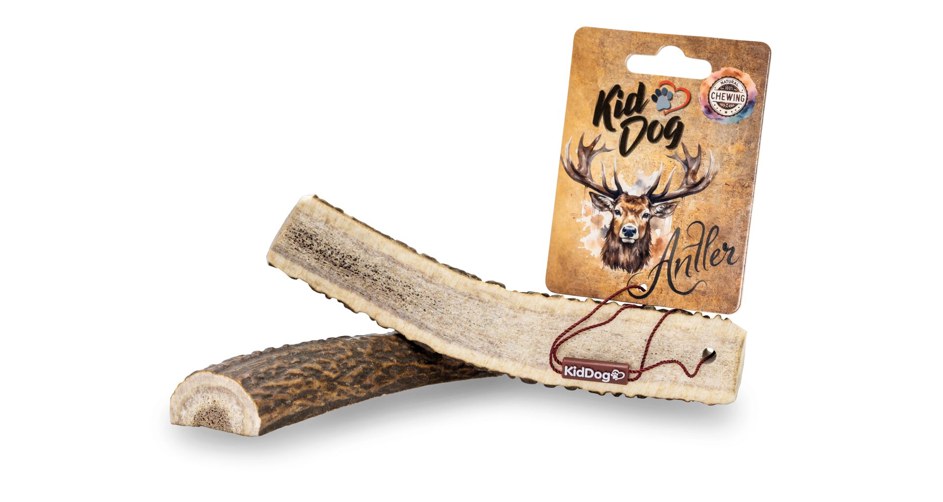 Kiddog Antler jelení paroh půlený L 81-120g