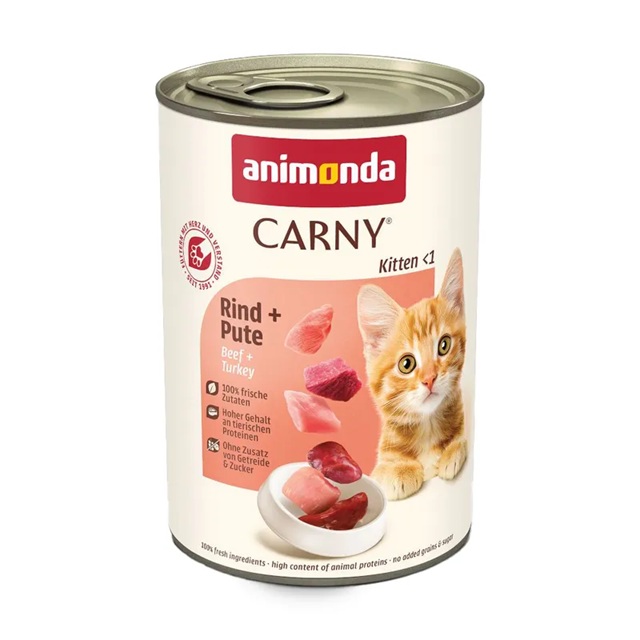 Animonda Carny Kitten beef and turkey 400g