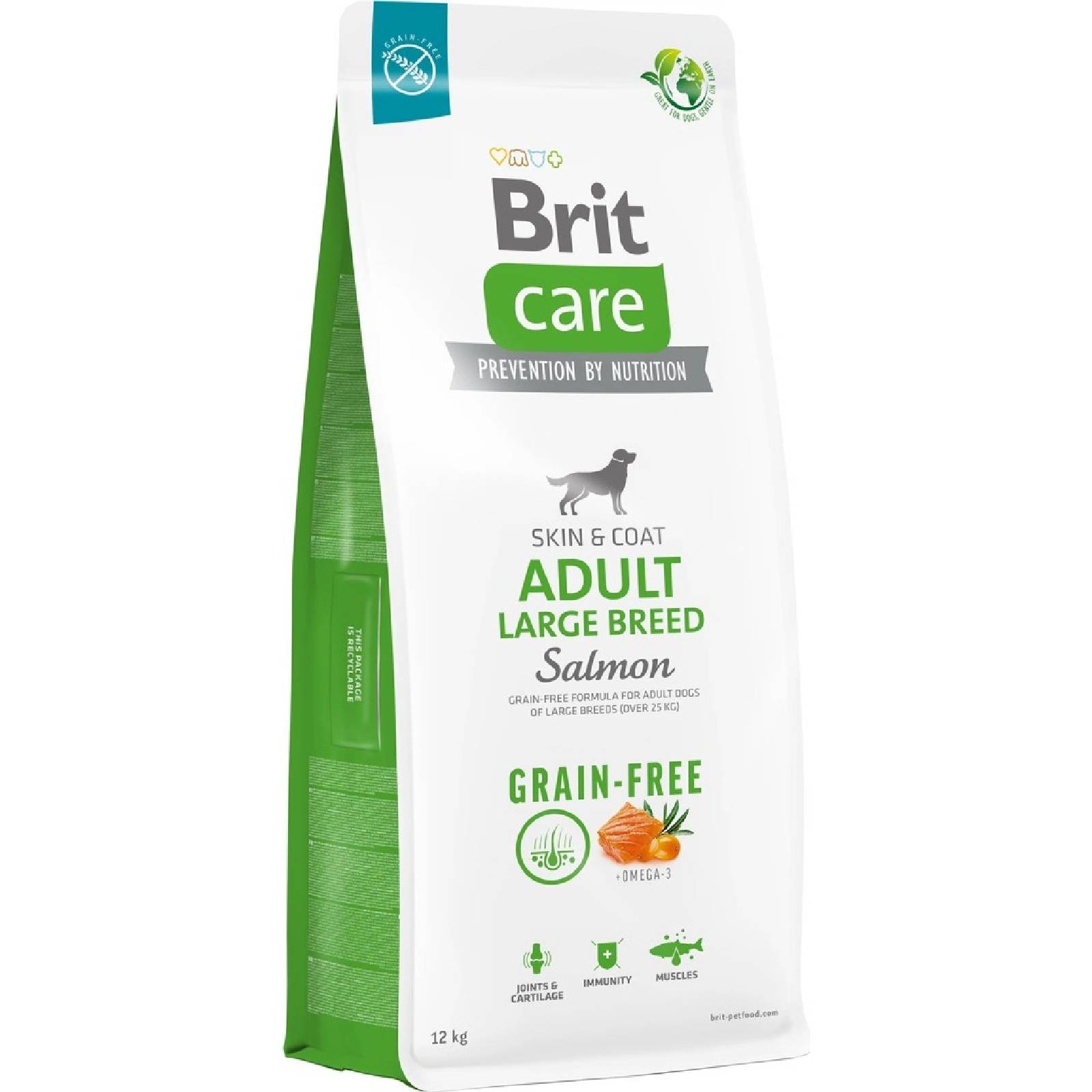 Brit Care Grain-free Adult Large Breed Salmon 12kg