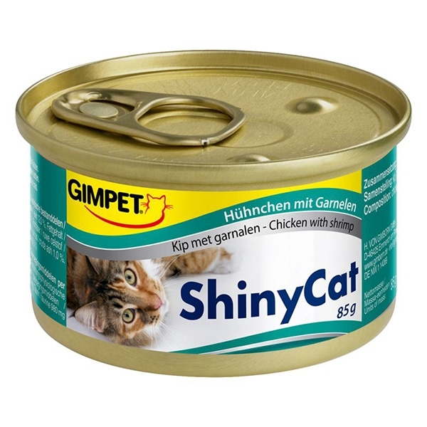 GimPet ShinyCat kuře & krevety 70g