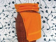 Towel and bath towel Classic orange