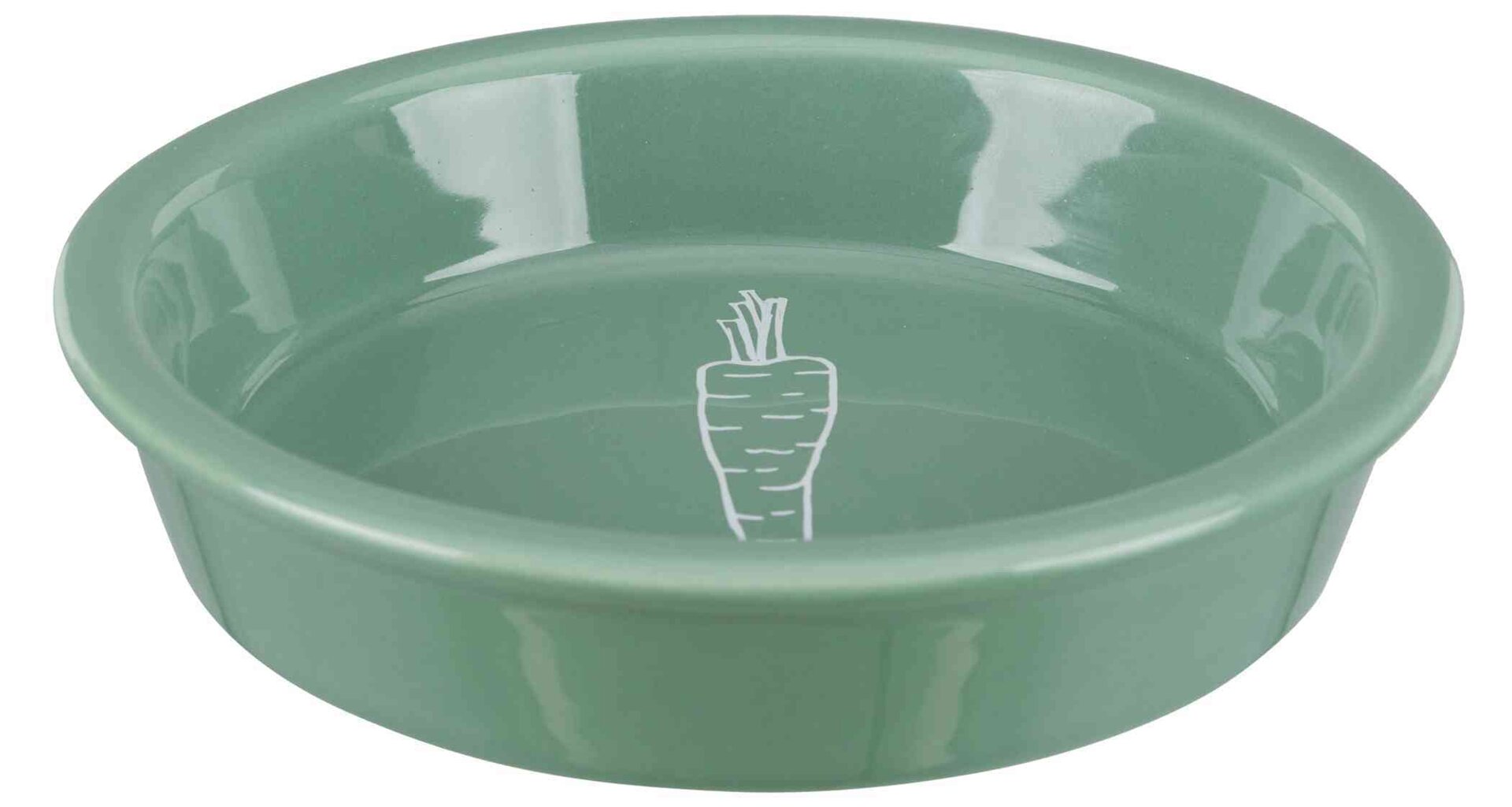 Trixie ceramic bowl with carrot motif for rabbits 200ml/14cm
