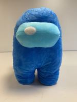 Plush character from the game Among Us, big, dark blue