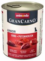 Animonda Gran Carno Junior hovězí &amp; krůtí srdce 800g