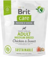 Brit Care Sustainable Adult Medium Breed Chicken &amp; Insect 1kg