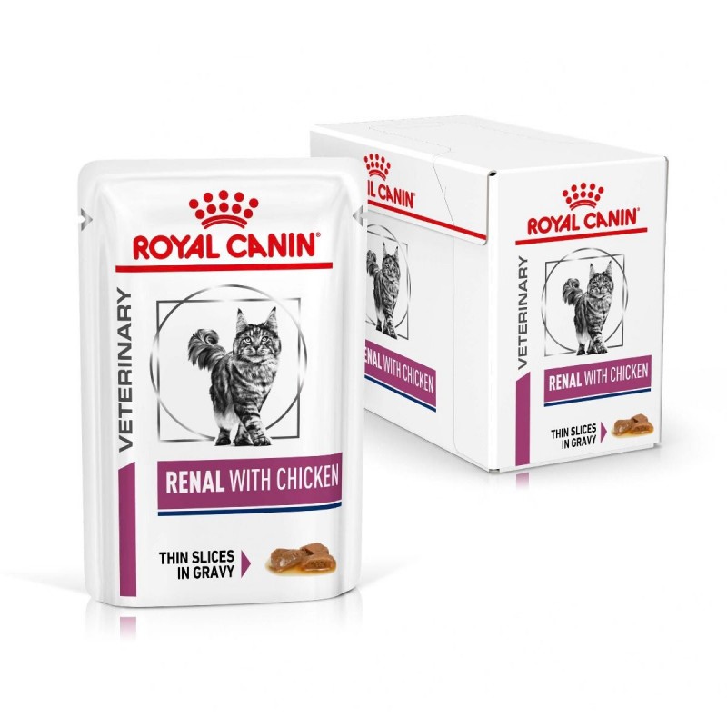 royal canin renal with chicken 12x85g