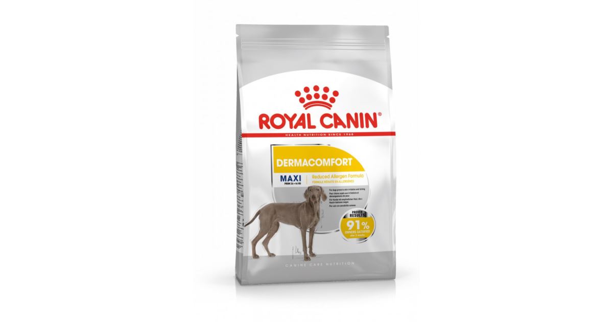 Dermacomfort dog outlet food