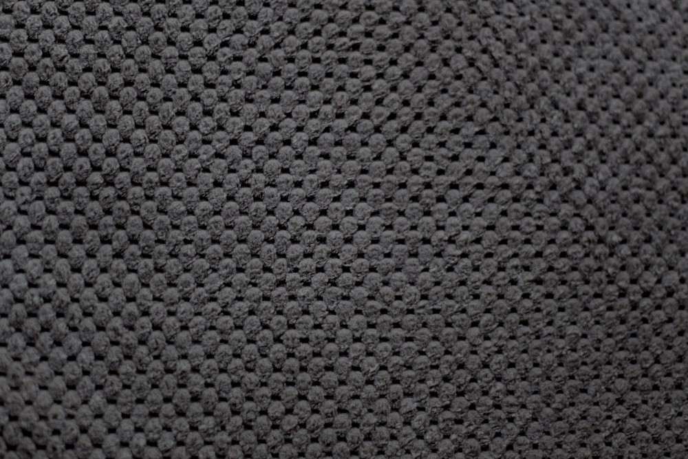Dark gray bubble corduroy, standard meter, width 145cm
