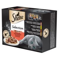 Sheba Selection in Sauce Juicy selection 12x85g
