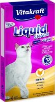 Vitakraft Cat Liquid Snack goodies with beef &amp; inulin 15g x 6pcs