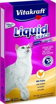 Vitakraft Cat Liquid Snack goodies with beef & inulin 15g x 6pcs
