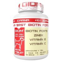 Giom on coat Biotin 180 tablets