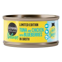 Cosma Nature Summer Edition: Tuna and chicken with blueberries 70g