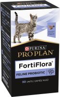 Purina Pro Plan Fortiflora Feline probiotické žvýkací kostky 30 tablet