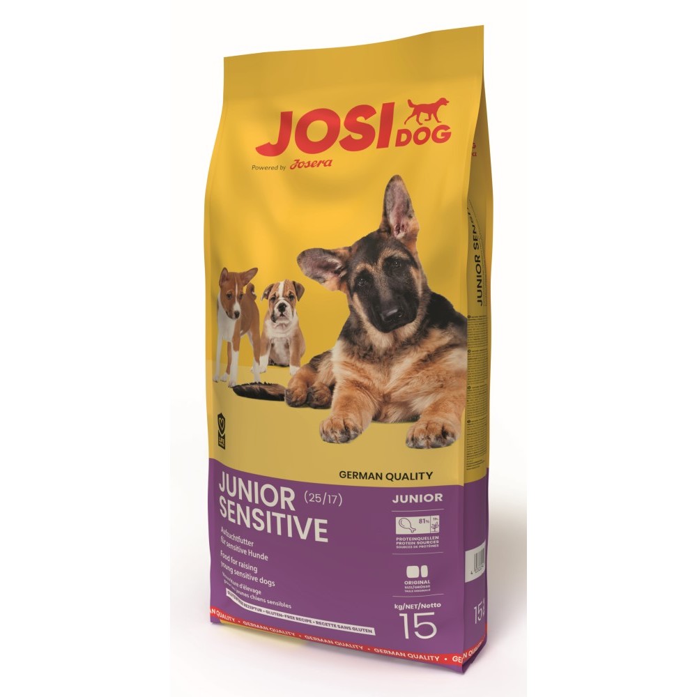 JosiDog Junior Sensitive 15kg