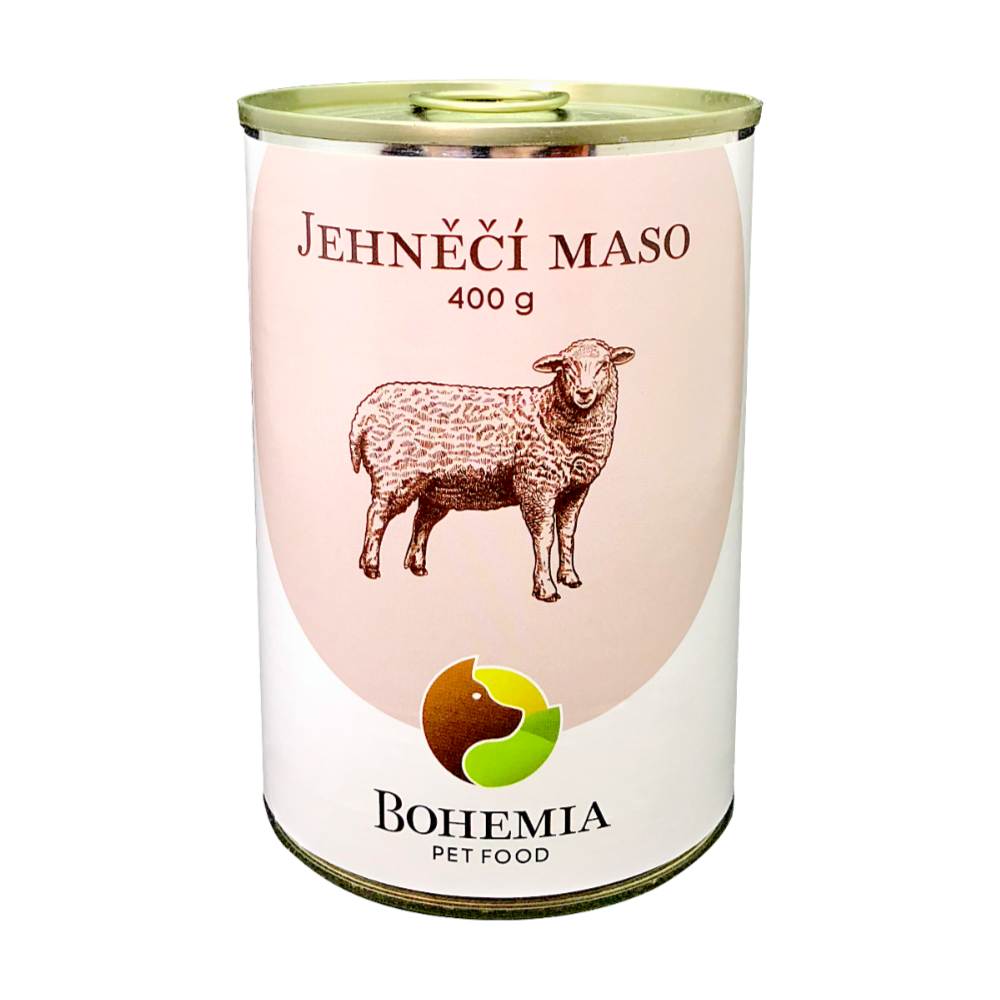 Bohemia konzerva jehněčí maso ve vlastní šťávě 400g